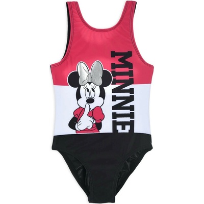 Dievčenské jednodielne plavky Minnie Mouse Disney Černá