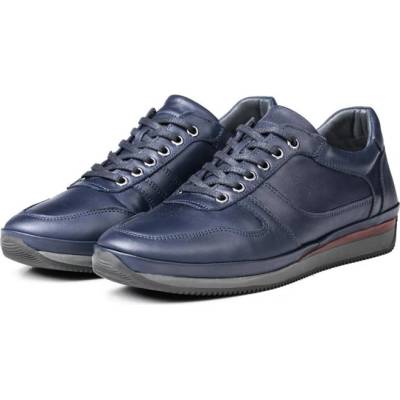 Ducavelli Мъжки обувки от естествена кожа - Тъмносини #316880 (316880_Тъмносин)