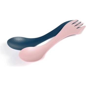 Light my fire Многофункционална лъжица Spork, оригинална, 2 бр, синя/розова (2412415213)