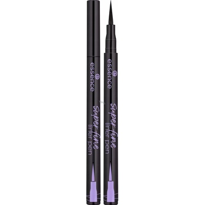 Essence Tiny Tip Liner Waterproof vodoodolná očná linka v pere 01 Deep Black 1,1 ml