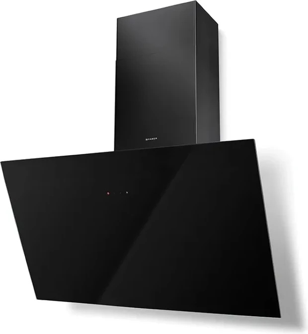 Faber tweet ev8 led bk a80 Черно стъкло / Черен комин, Вертикални аспиратори (tweet ev8 led bk a80)