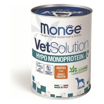 Monge VetSolution Hypo Monoprotein Duck 400 g