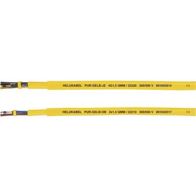 Helu PUR-Yellow JB 22201-1000 el. kábel hadicový 3 G 0.75 mm², 1000 m, žltá