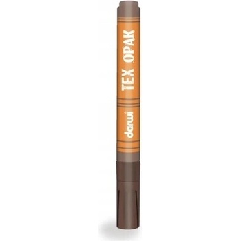 Darwi Tex opak fixa na textil Tmavo hnedá 6 ml