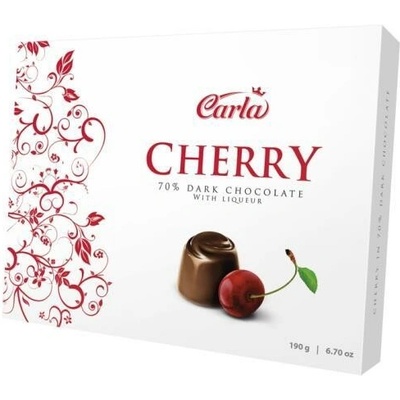 Carla pralinky višne v horkej čokoláde 70% 190 g