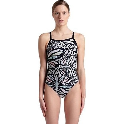 Arena dámske plavky Performance Women's Butterflies Light Drop Back