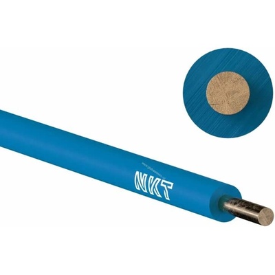NKT CY H07V-U 6 světle modrý 1 m