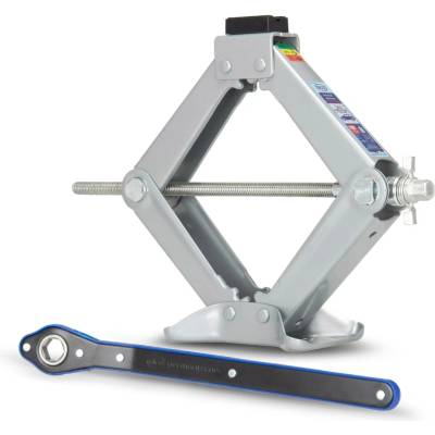 Alca s ráčnou 2 t, otočný sedlo o 360°, 115–410 mm