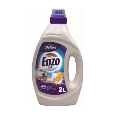 Deluxe Enzo Universal gel na praní bílého a barevného prádla 2 l 50 PD