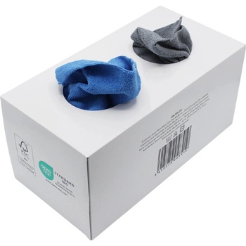 Andyhoauto OEM Tricot Soft Box - 50 ks univerzálnych mikrovlákien v krabičke 250 gsm, 38 x 38 cm