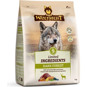 Wolfsblut Ограничени съставки Възрастен Тъмен Лес 1 кг