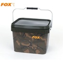 Rybářské krabičky a boxy Fox Kbelík Camo Square Buckets 10l