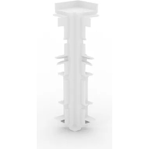 DOLLKEN ВЪТРЕШЕН ЪГЪЛ cubica ls80 5122902 БЯЛ (5122902)