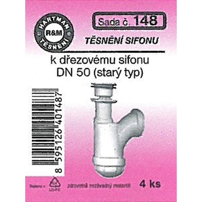 HARTMAN těsnění k starému dřezovému sifonu, sada č. 148 – Zboží Dáma