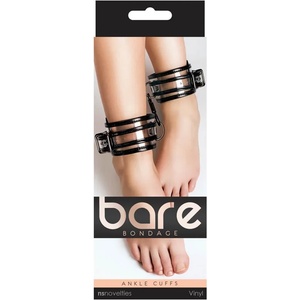  Нежни маншети за глезени - Bare Bondage, Ankle Cuffs (NSTOYS0378)