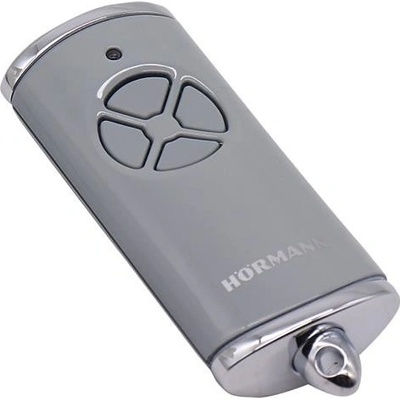 HORMANN HSE 4 BS 4511579 - diaľkový ovládač pohonu brány a vrát, 4-kanálový 868 MHz BiSecur, lesklý sivý HSE-4-BS_4511579