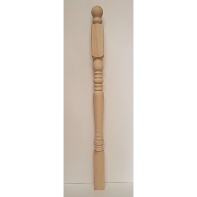 Stĺpik Smrek 60x60 mm ,,T,,
