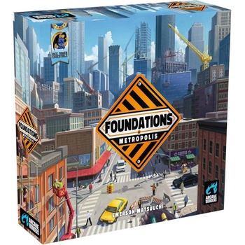 Arcane Wonders Настолна игра Foundations of Metropolis - Стратегическа (AWGDTE17FMAW)