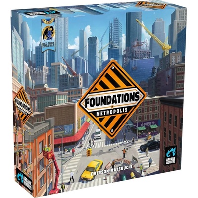 Arcane Wonders Настолна игра Foundations of Metropolis - Стратегическа (AWGDTE17FMAW)