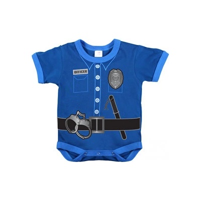 Body dětské POLICE UNIFORM MODRÉ