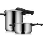 WMF - Комплект тенджери под налягане 8, 5 l + 4, 5 l PERFECT, неръждаема стомана (GS1000)