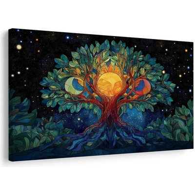 Obraz strom života pod hvězdami - 60x40