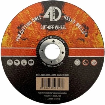 Hells Bells Řezný kotouč 150 x 1,6 x 22 mm HB15016