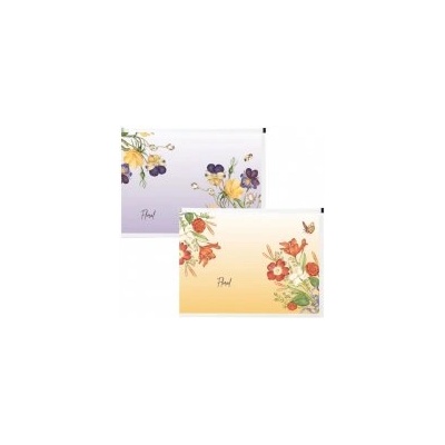 Spree Джоб с цип A4 PP Floral с дъно асорти