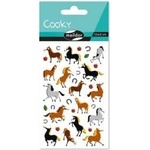 Clairefontaine 3D Convex Horses Stickers