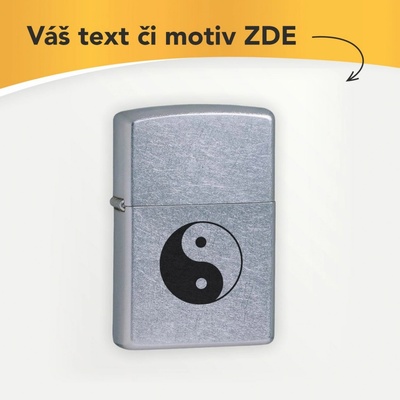 Zippo Originální benzínový Street Chrome ™ 25050