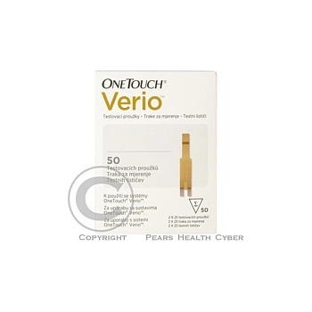 One Touch Verio testovacie prúžky 50 ks