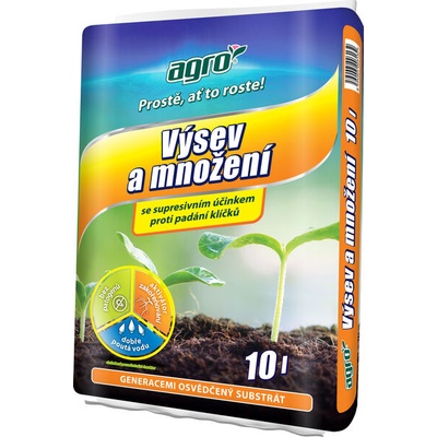 AGRO Субстрат за посев и размножаване 10 л (00018a)