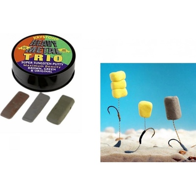 Kryston Plastické olovo Heavy Metal TRIO