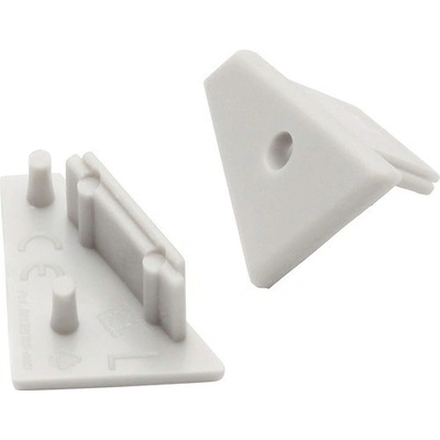 FK Technics Krytka profilu FKU60 šedá, 2 ks