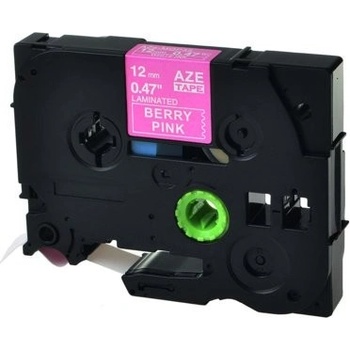 Pro Brother Съвместима лента с Brother TZ-MQP35/TZe-MQP35, 12mm x 5m, бял печат / розов фон (TZe-MQP35)