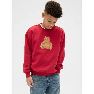 GAP Бебешка суитшърт VintageSoft Bear Logo GAP GAP | Cherven | Момчешки | XS