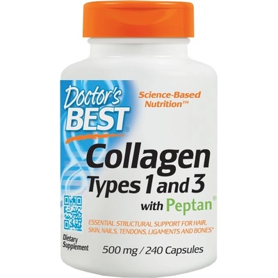 Doctor's Best BEST Collagen Types 1 & 3 / 500 mg [240 капсули]
