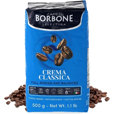 Caffè Borbone | Crema Classica - 500 г кафе на зърна