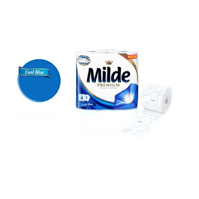 Milde тоалетна хартия 4бр cool blue (Mi56-5)