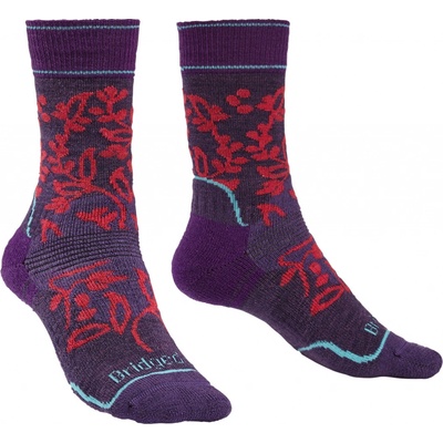 Bridgedale Hike Midweight merino Endurance Boot Women purple/pink – Hledejceny.cz