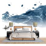 Art Gift Decor Фототапет Тъмно сини облаци