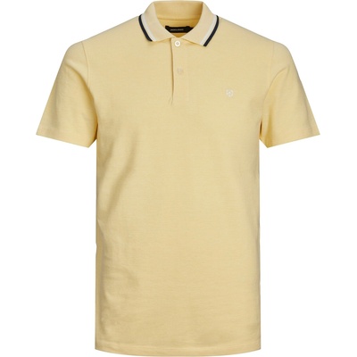 JACK & JONES Блуза с яка Jack and Jones Men's Paulos Short-Sleeve Polo Shirt - Jojoba