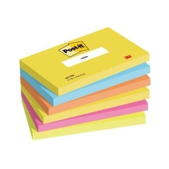 POST-IT Bločky Post-it `ENERGIA` 76x127mm, 6x100 lístkov