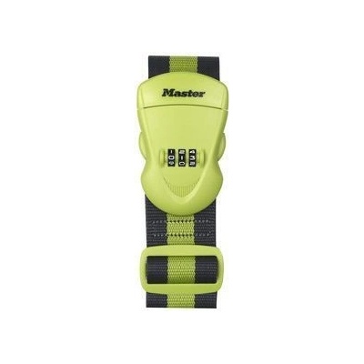 Popruh na zavazadlo kombinační Master Lock 4701EURDGRN