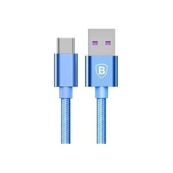 Baseus CATKC-03 USB-C, rychlonabíjení Huawei 5A, modrý