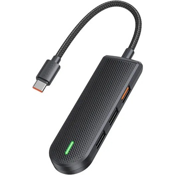 Mcdodo 5в1 хъб Mcdodo HU-1430, USB-C към USB2.0 х3, USB3.0, SD/TF (HU-1430)