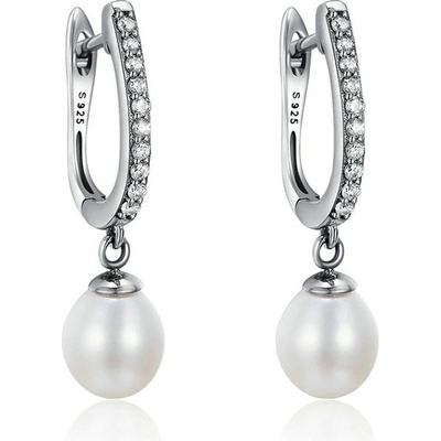 P&J Jewellery stříbrné náušnice perly SE21