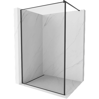 Mexen Kioto стенна преграда за душ Walk-in 110 x 200 см, черна рамка 8 мм, черна (800-110-101-70-70)