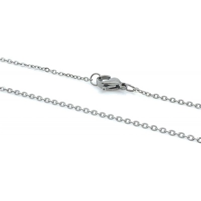 Jan Kos jewellery Řetízek z oceli typu anker 12107814