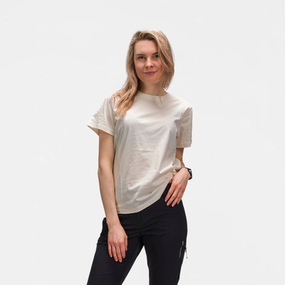 Northfinder Dámske tričko z organickej bavlny ZRNOVA lightbeige
